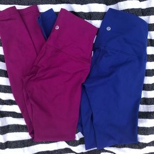 BUNDLE Lululemon athletica High Waisted Leggings